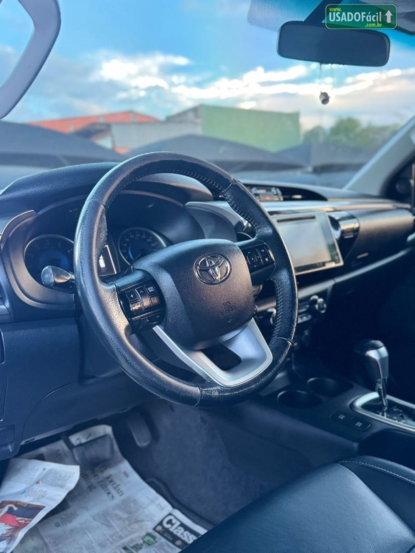 Toyota Hilux SRV CD 2.7 4X2 Automático Flex 2018/2018 — foto 9 de 11