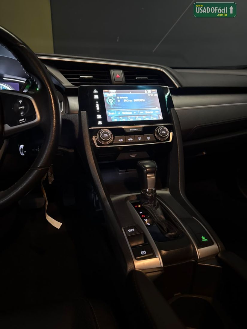 Honda Civic Sedan EXL 2.0 Automático Flex 2018/2019 — foto 7 de 10