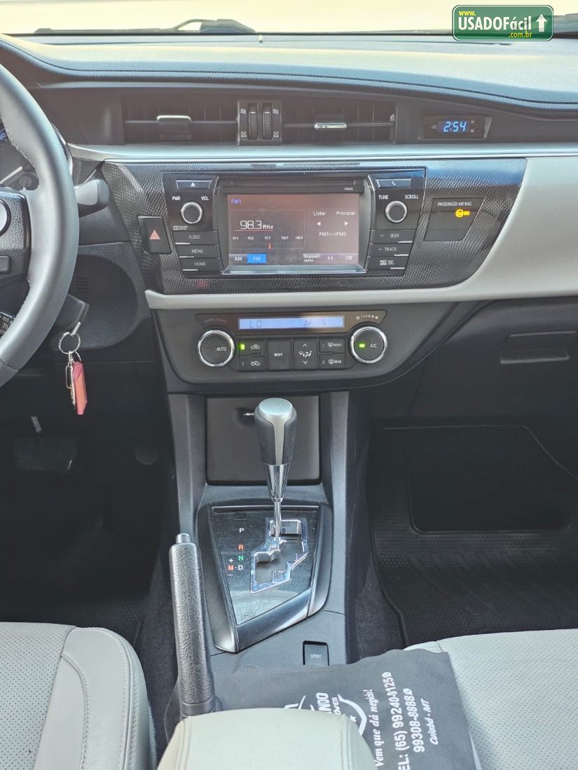 Toyota Corolla XEI 2.0 Automático Flex 2014/2015 — foto 13 de 17