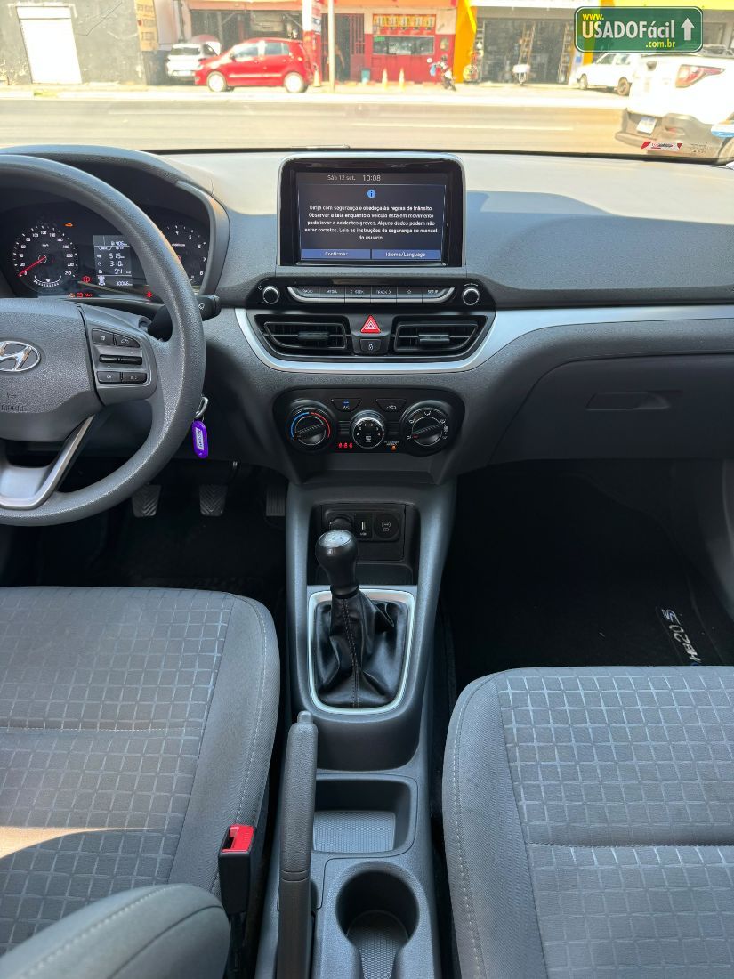 Hyundai HB20S Sedan Comfort Plus 1.0 Mecânico Flex 2024/2025 — foto 6 de 10