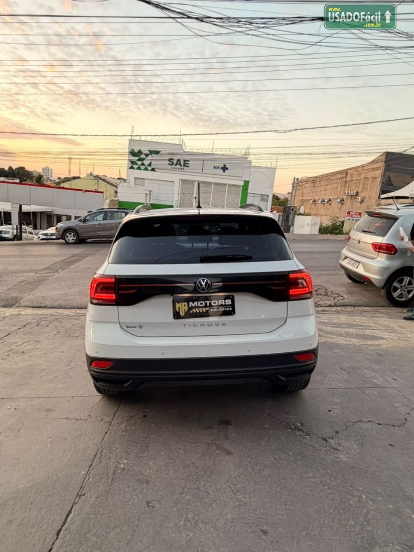 Volkswagen T-Cross Sense 200 TSI 1.0 Automático Flex 2021/2022 — foto 5 de 9