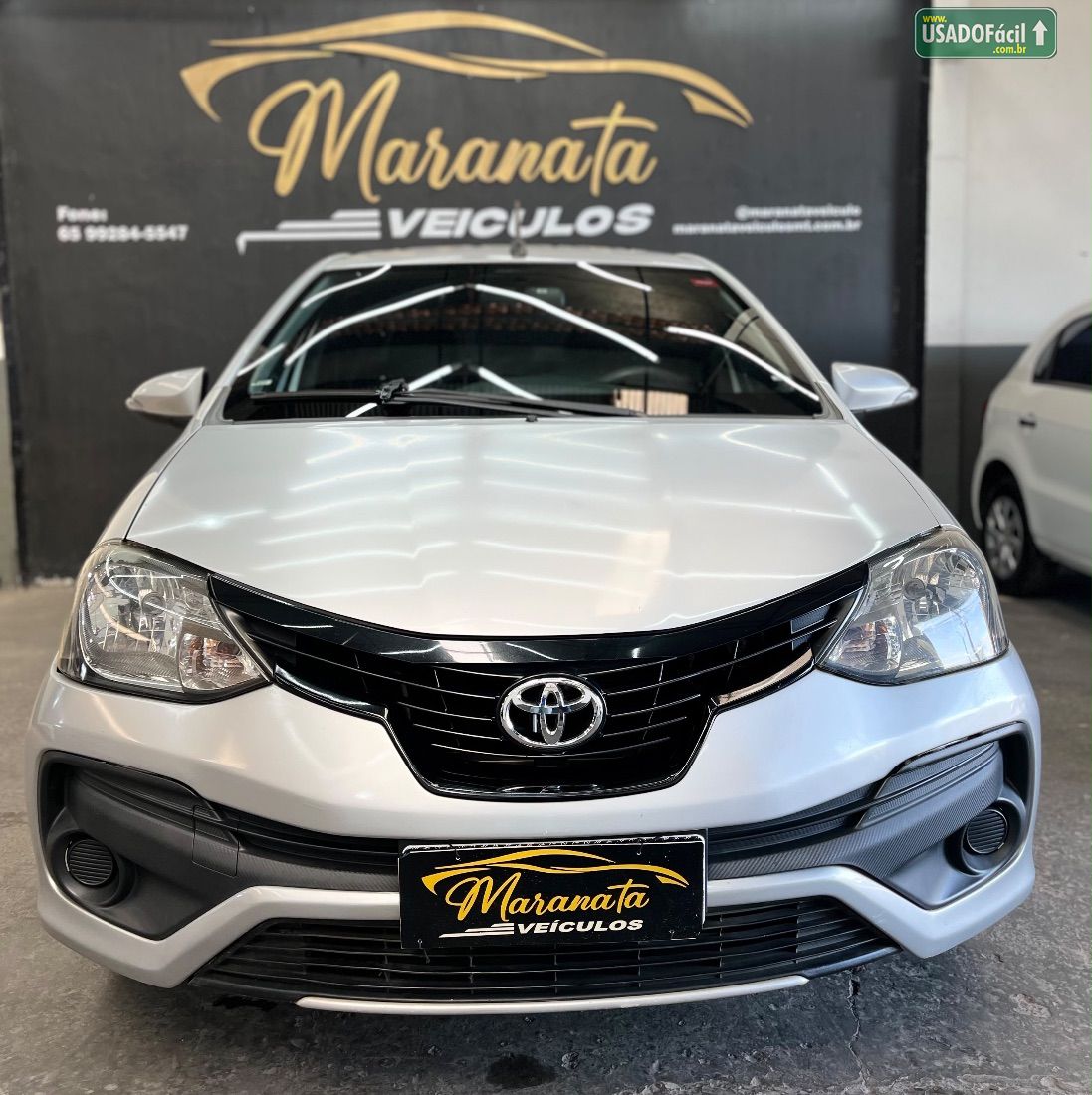 Toyota Etios Sedan X Plus 1.5 Automático Flex 2018/2019 — foto 3 de 24