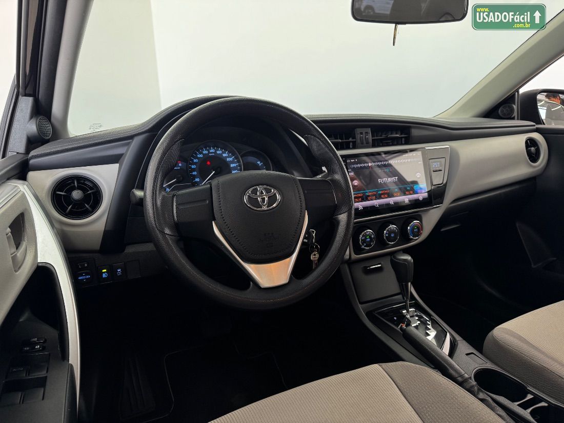 Toyota Corolla GLi 1.8 Automático Flex 2018/2019 — foto 8 de 12