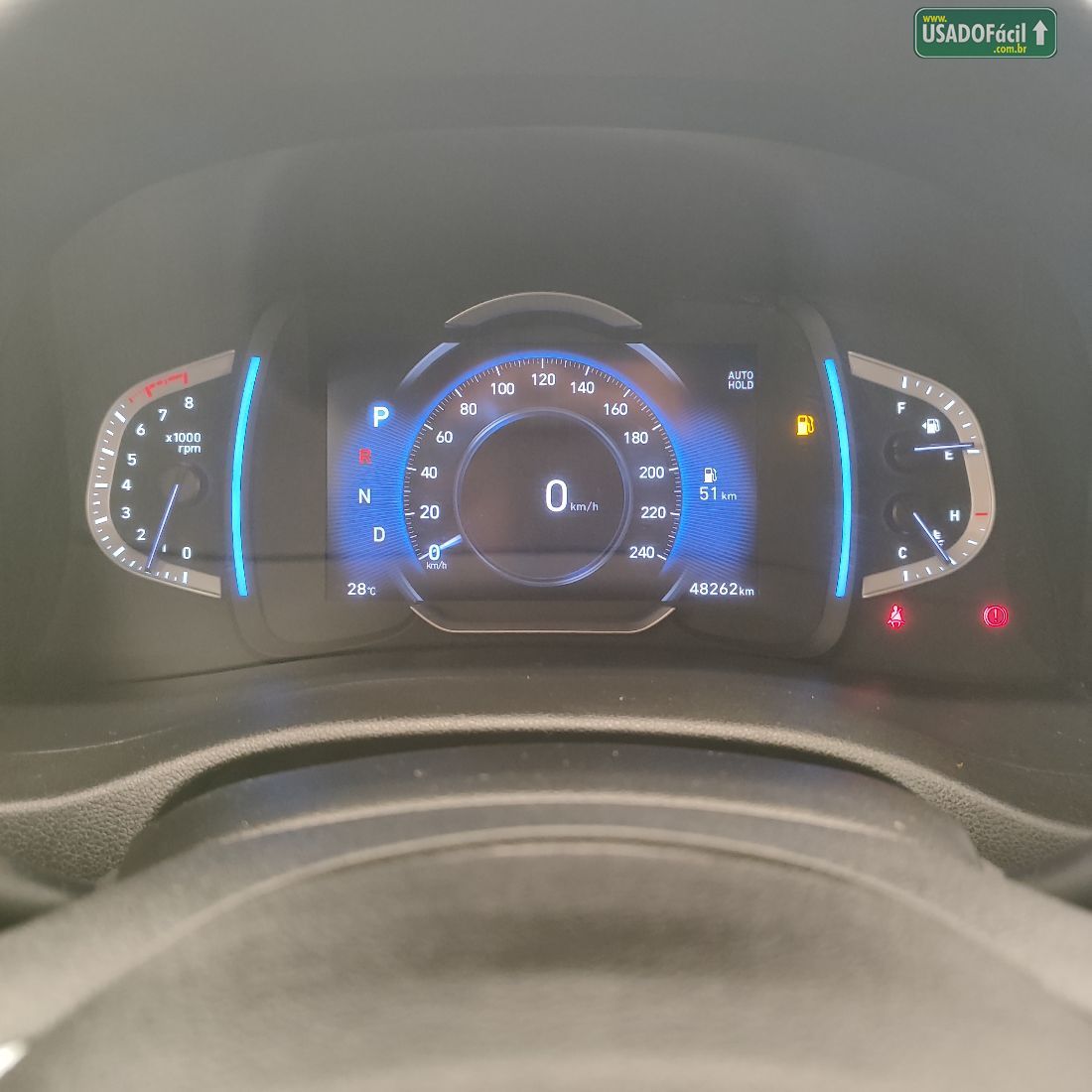 Hyundai Creta Platinum 1.0 Turbo Automático Flex 2021/2022 — foto 12 de 13