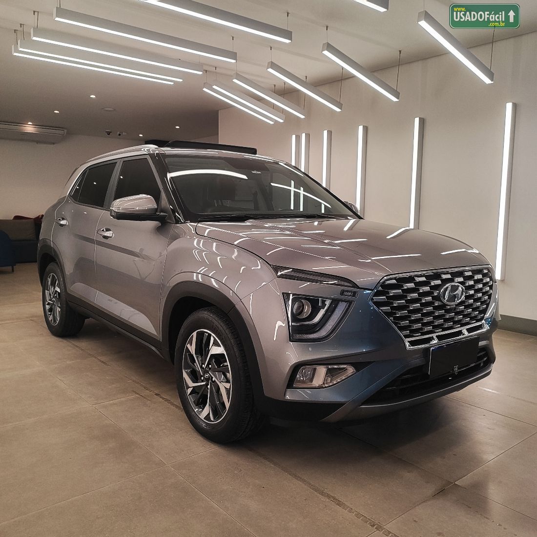 Hyundai Creta Platinum 1.0 Turbo Automático Flex 2021/2022 — foto 2 de 13