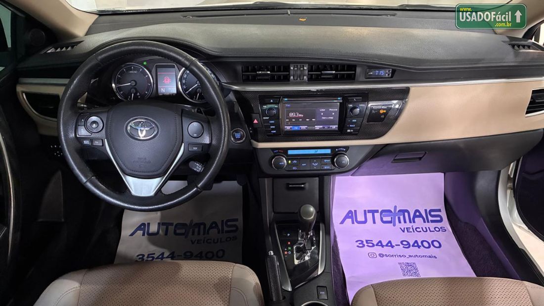 Toyota Corolla Altis 2.0 Automático Flex 2014/2015 — foto 6 de 15