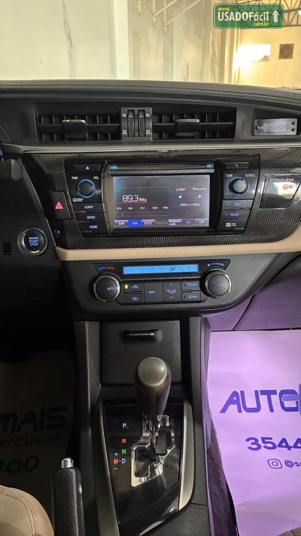 Toyota Corolla Altis 2.0 Automático Flex 2014/2015 — foto 7 de 15