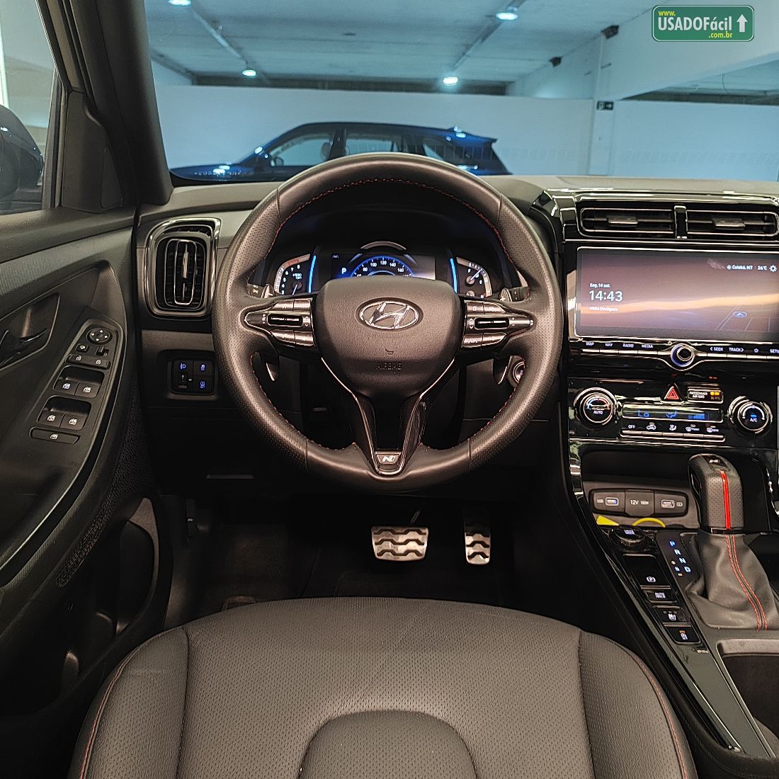 Hyundai Creta N Line 1.0 Turbo Automático Flex 2023/2024 — foto 12 de 13