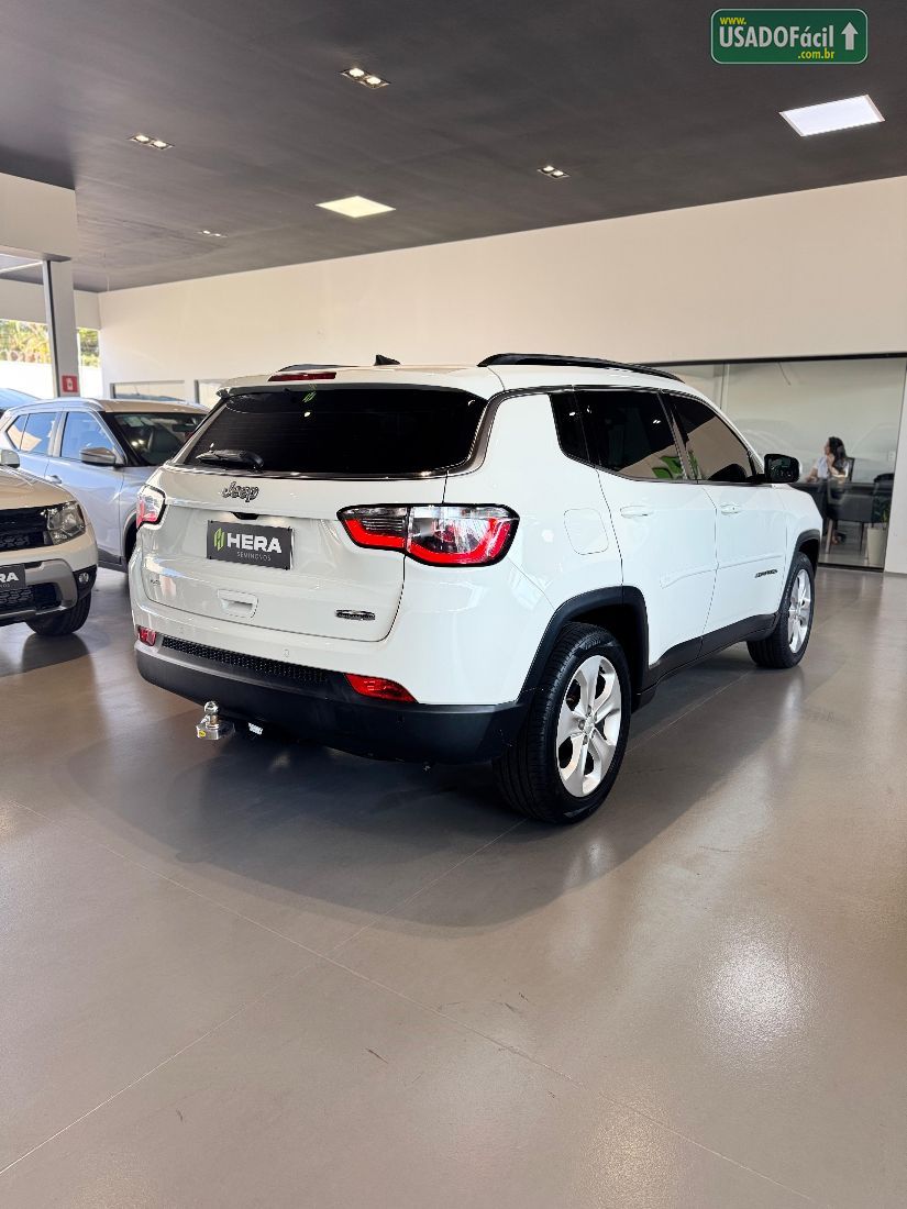 Jeep Compass Longitude 2.0 4x2 Automático Flex 2018/2018 — foto 7 de 25