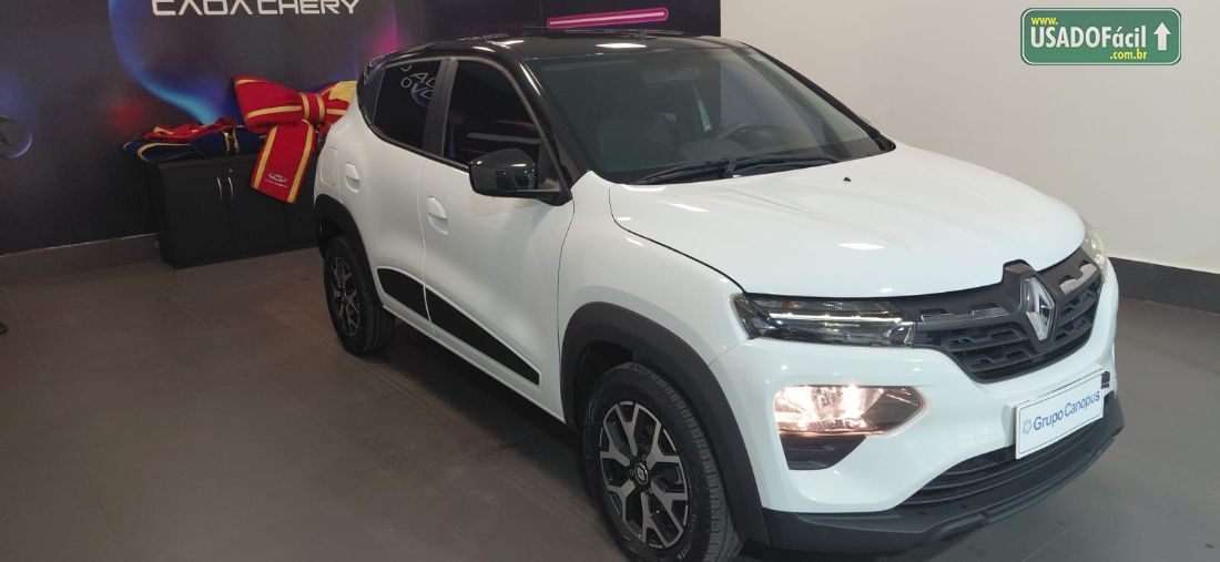 Renault Kwid Intense 1.0 Mecânico Flex 2022/2023 — foto 3 de 8