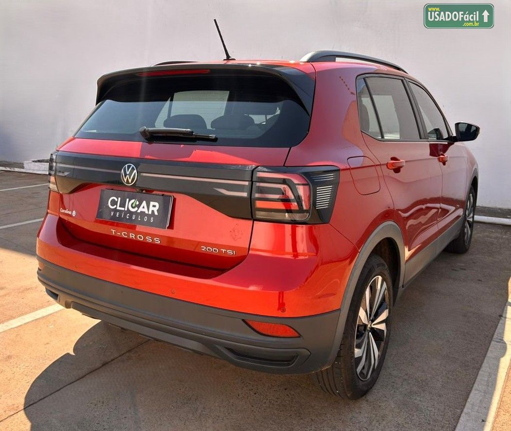 Volkswagen T-Cross 200 TSI 1.0 Automático Flex 2023/2024 — foto 7 de 12