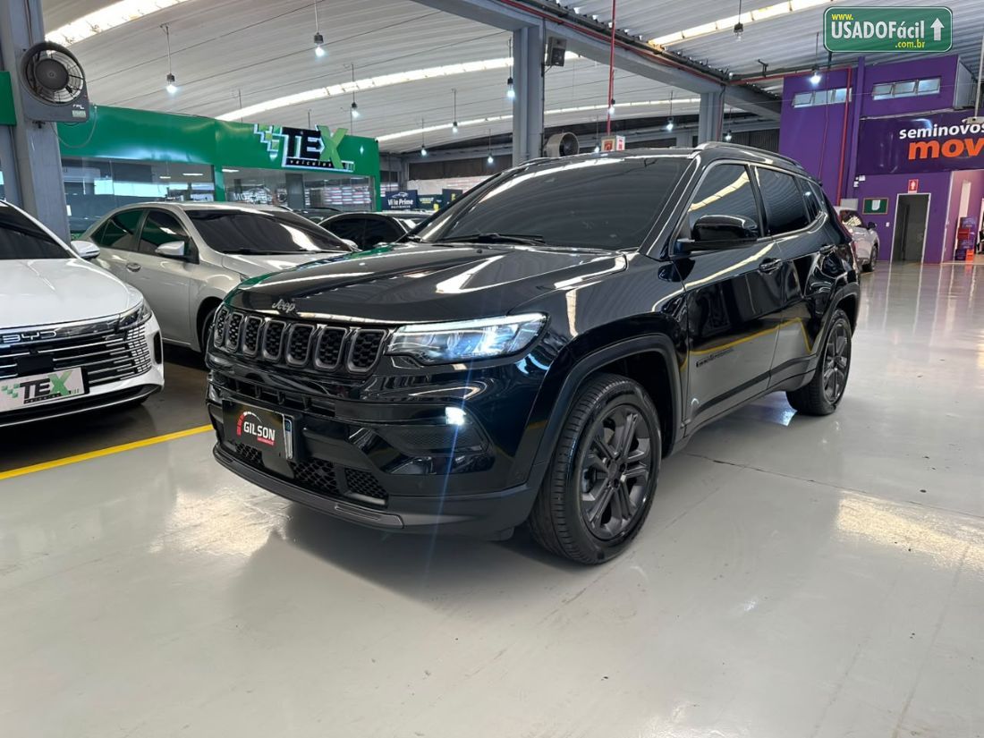 Jeep Compass Longitude Night Eagle 1.3 4x2 Automático Flex 2024/2025 — foto 3 de 20