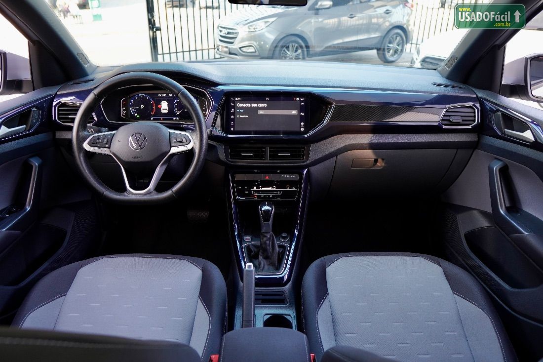 Volkswagen T-Cross Comfortline 200 TSI 1.0 Automático Flex 2022/2022 — foto 9 de 14