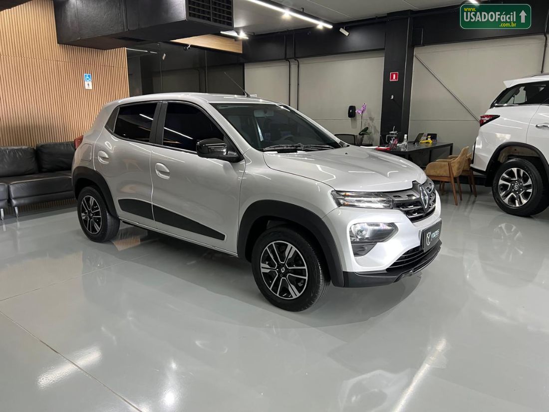 Renault Kwid Intense 1.0 Mecânico Flex 2022/2023 — foto 3 de 13