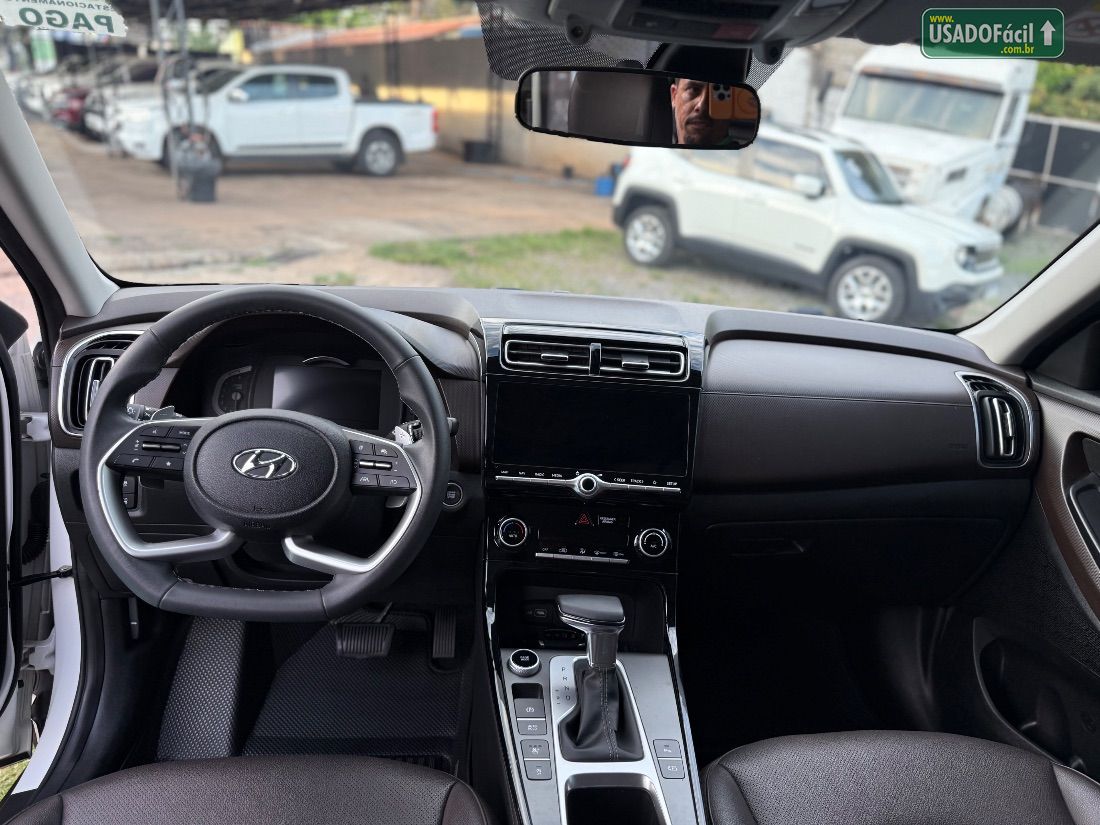 Hyundai Creta Platinum 1.0 Turbo Automático Flex 2024/2025 — foto 8 de 18