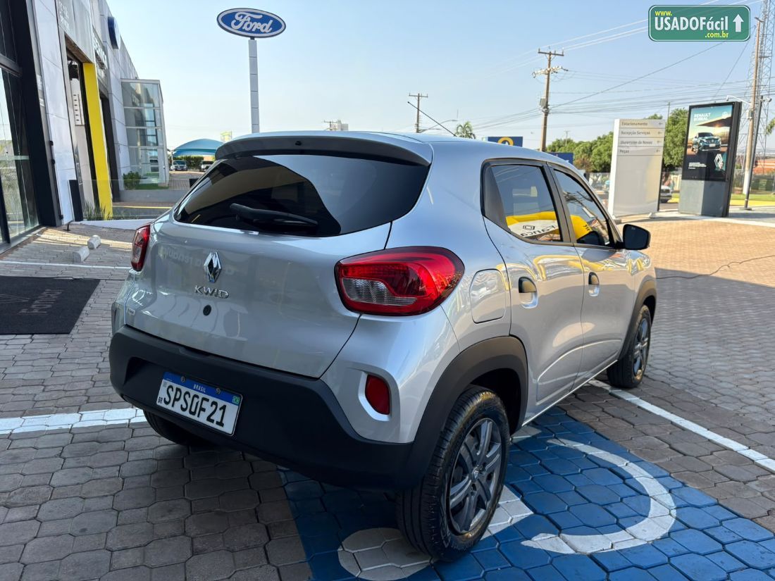Renault Kwid Zen 1.0 Mecânico Flex 2024/2025 — foto 4 de 10