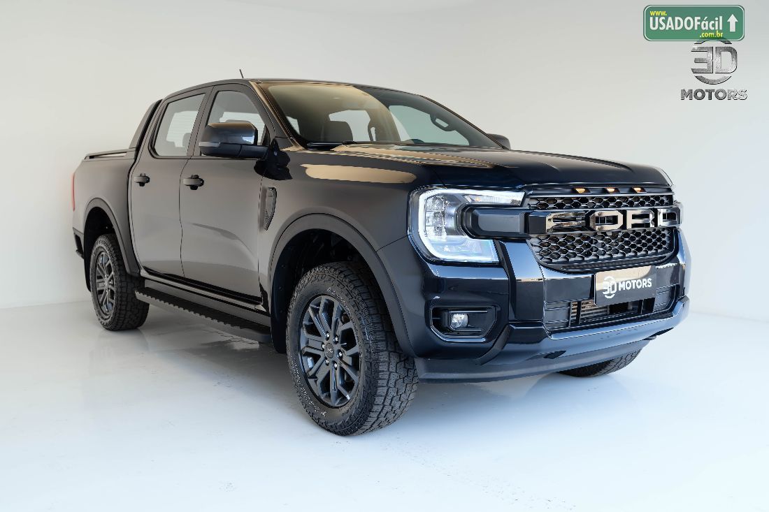 Ford Ranger Black CD 2.0 4x2 Turbo Automático Diesel 2024/2025 — foto 3 de 14