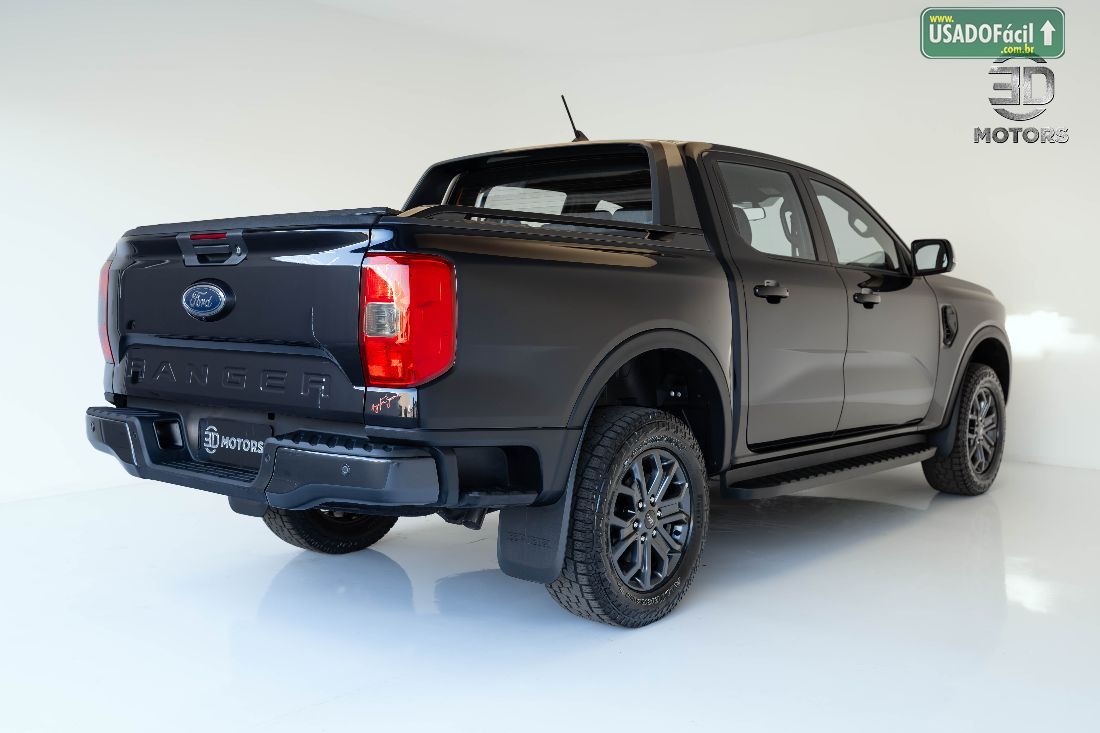 Ford Ranger Black CD 2.0 4x2 Turbo Automático Diesel 2024/2025 — foto 4 de 14