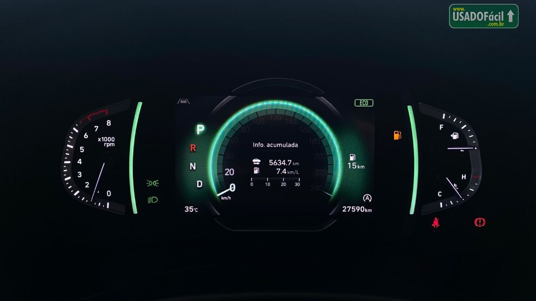 Hyundai Creta N Line 1.0 Turbo Automático Flex 2023/2024 — foto 14 de 14