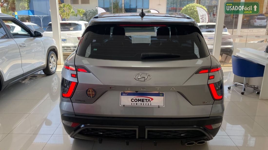 Hyundai Creta N Line 1.0 Turbo Automático Flex 2023/2024 — foto 8 de 14