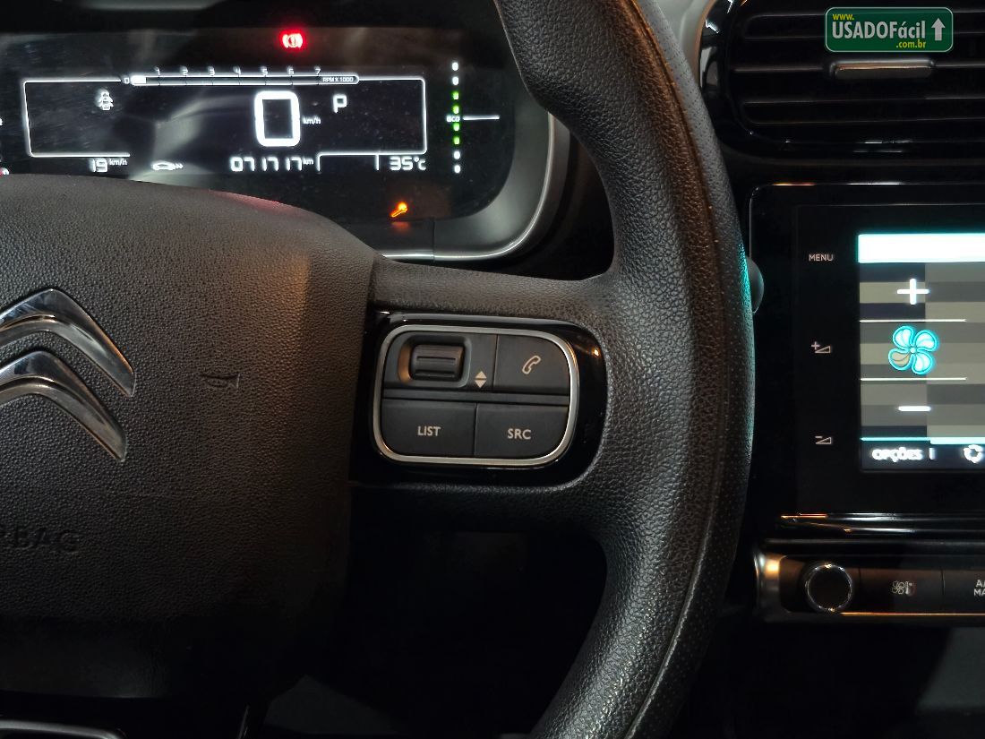 Citroen C4 Cactus Feel Pack 1.6 Automático Flex 2022/2023 — foto 16 de 25