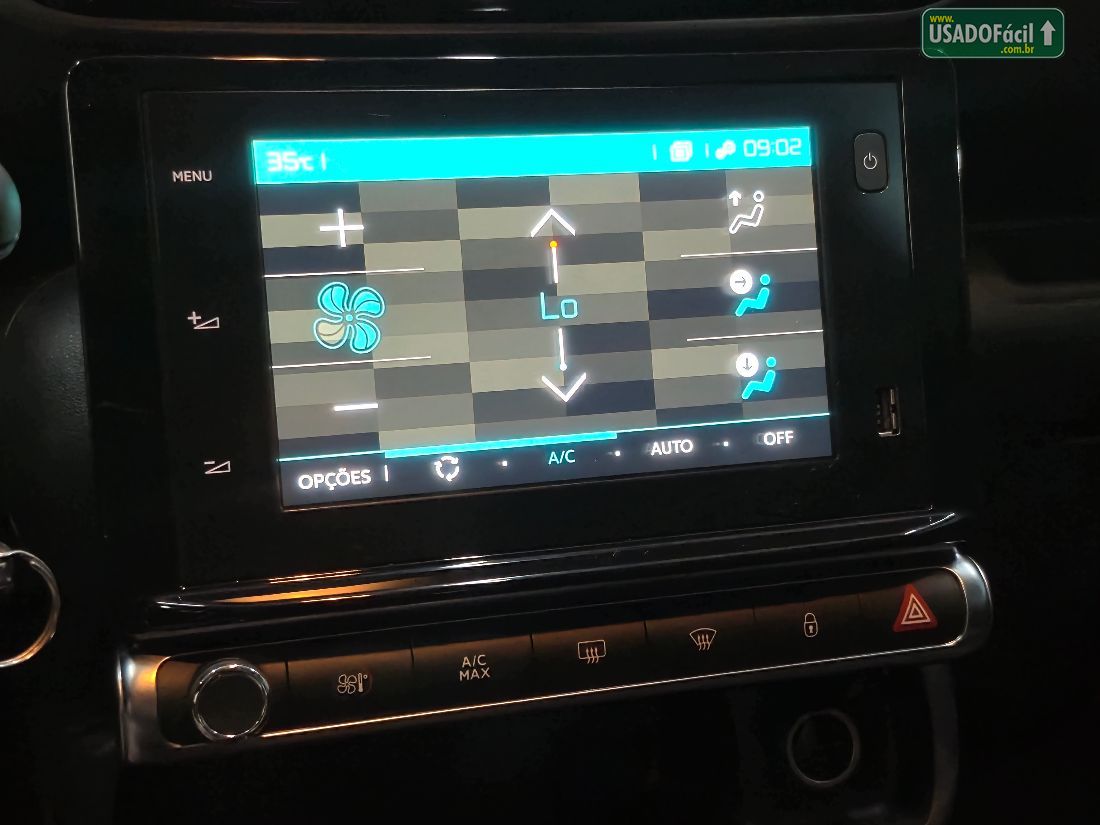 Citroen C4 Cactus Feel Pack 1.6 Automático Flex 2022/2023 — foto 21 de 25