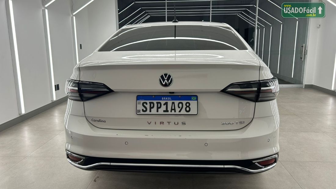 Volkswagen Virtus Comfortline 200 TSI Automático Flex 2024/2025 — foto 4 de 12