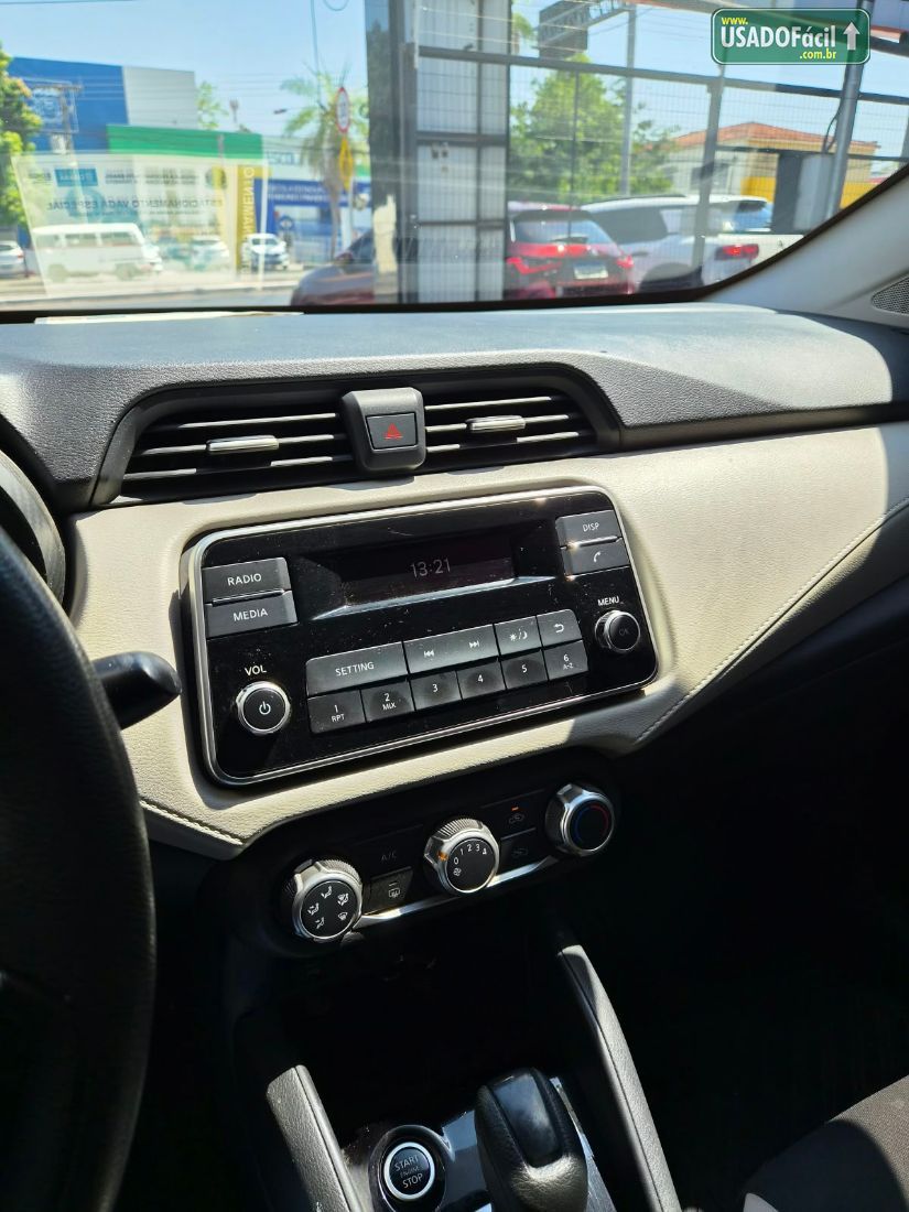 Nissan Versa Sense 1.6 Automático Flex 2020/2021 — foto 10 de 12