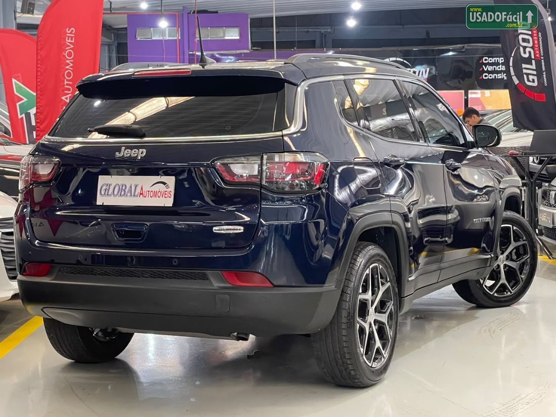 Jeep Compass Longitude T270 1.3 Turbo 4x2 Automático Flex 2025/2025 — foto 4 de 11