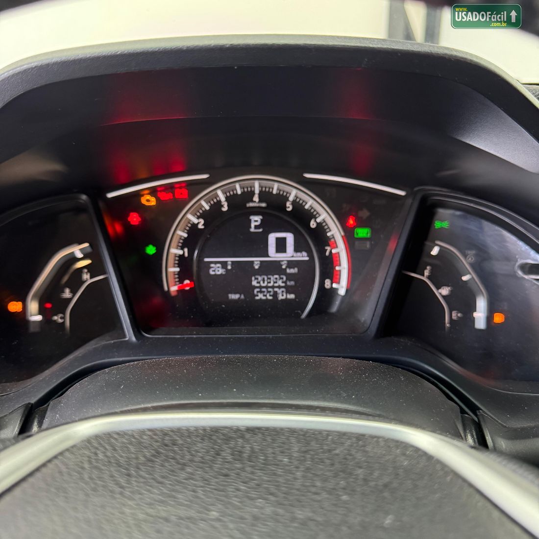 Honda Civic Sedan LX 2.0 Automático Flex 2020/2020 — foto 12 de 16