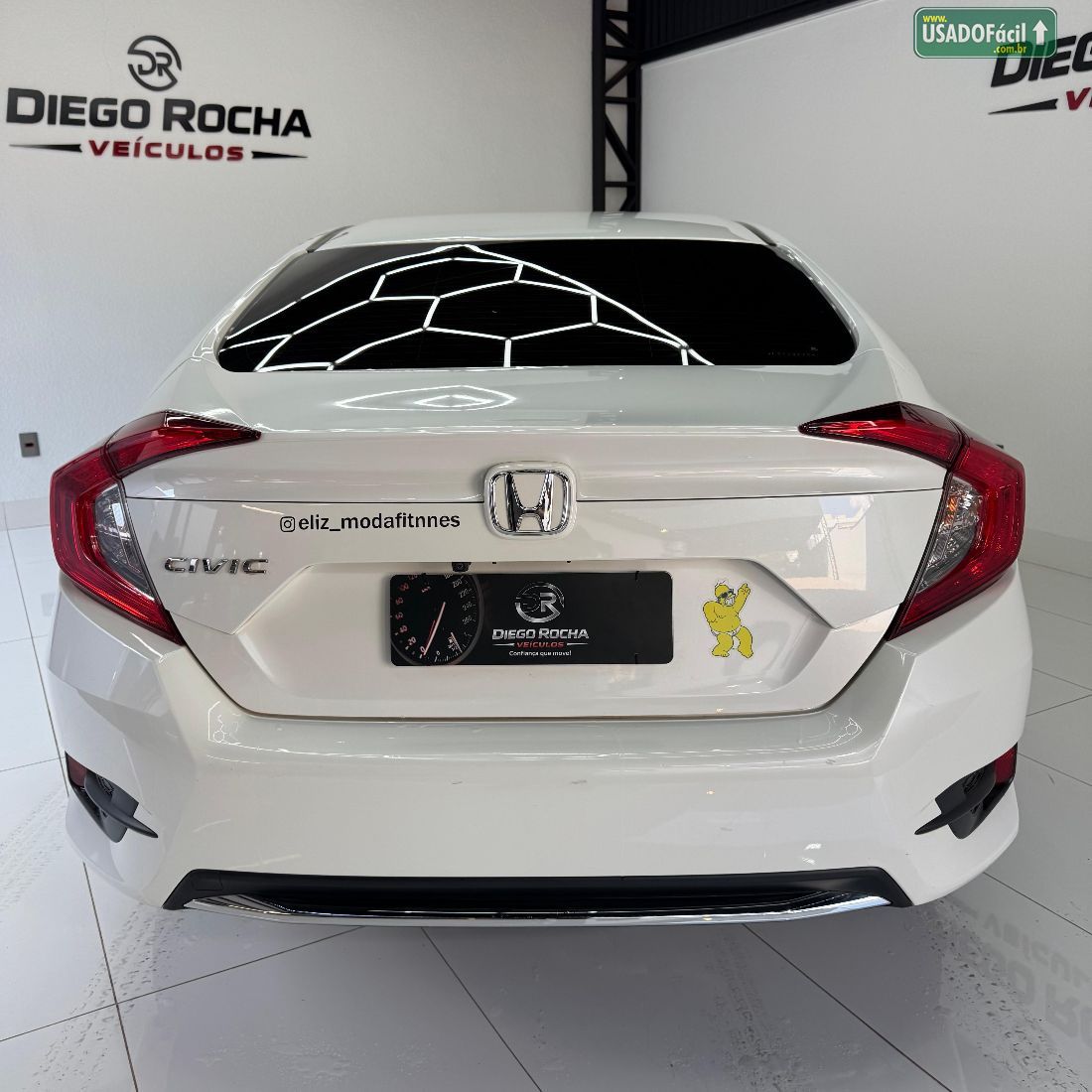 Honda Civic Sedan LX 2.0 Automático Flex 2020/2020 — foto 6 de 16