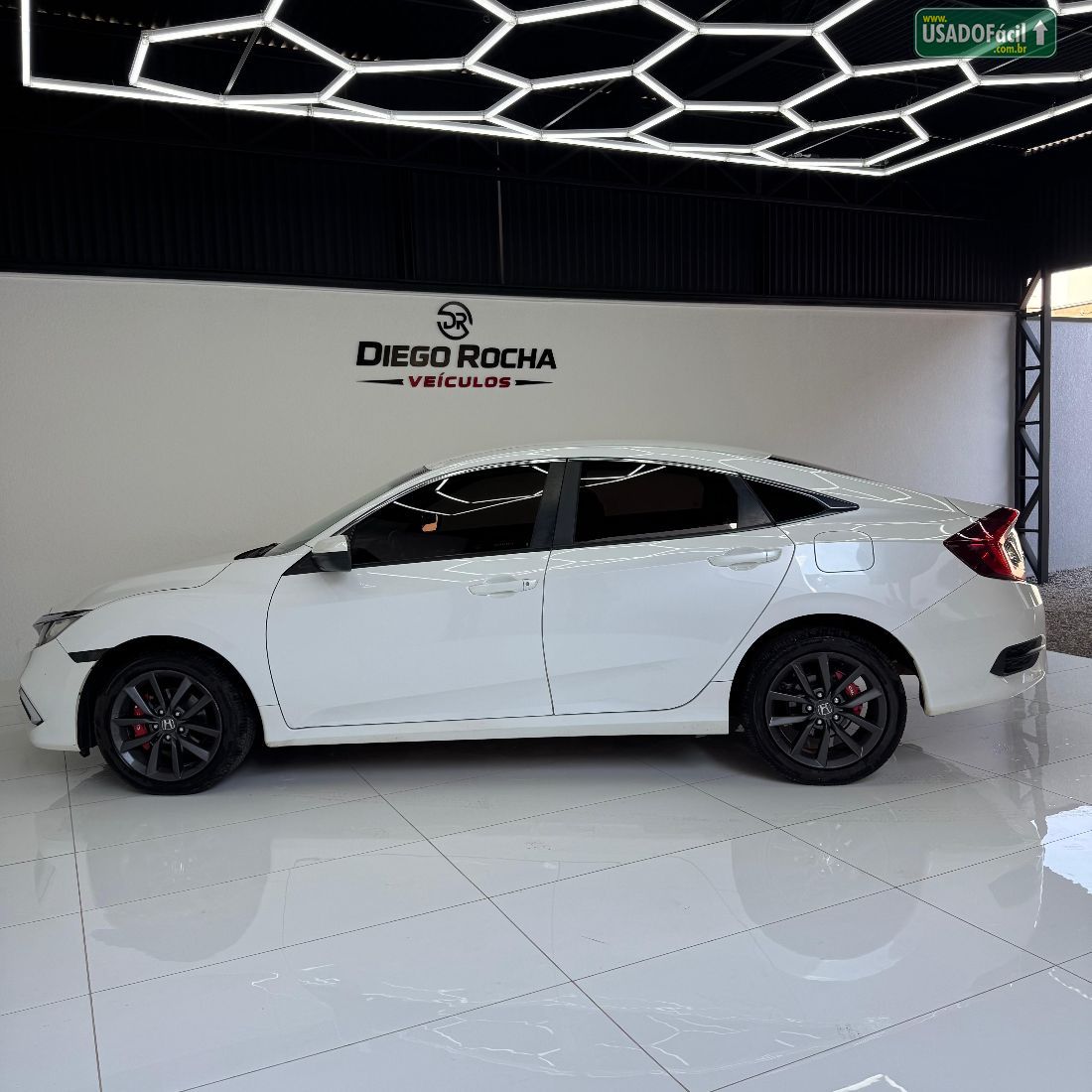 Honda Civic Sedan LX 2.0 Automático Flex 2020/2020 — foto 8 de 16
