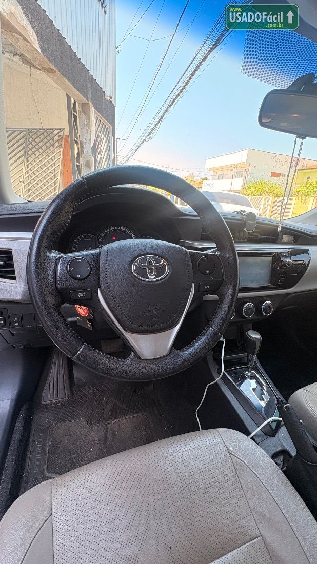 Toyota Corolla GLi 1.8 Automático Flex 2016/2017 — foto 7 de 14