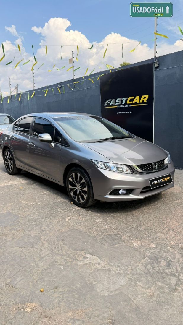 Honda Civic Sedan LXS 1.8 Automático Flex 2015/2016 — foto 2 de 7