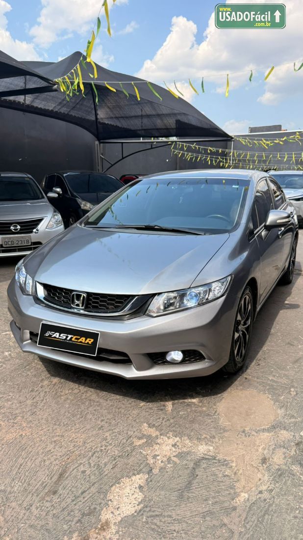 Honda Civic Sedan LXS 1.8 Automático Flex 2015/2016 — foto 3 de 7
