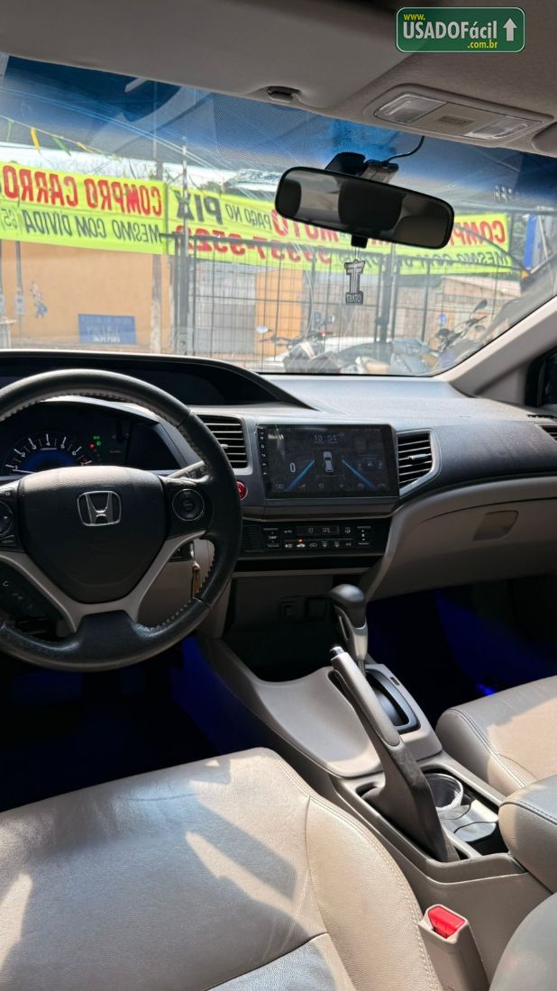 Honda Civic Sedan LXS 1.8 Automático Flex 2015/2016 — foto 4 de 7
