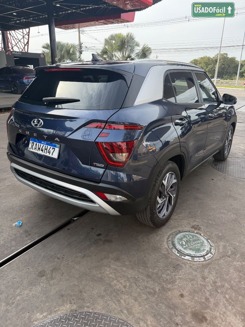 Hyundai Creta Limited 1.0 Turbo Automático Flex 2021/2022 — foto 4 de 11