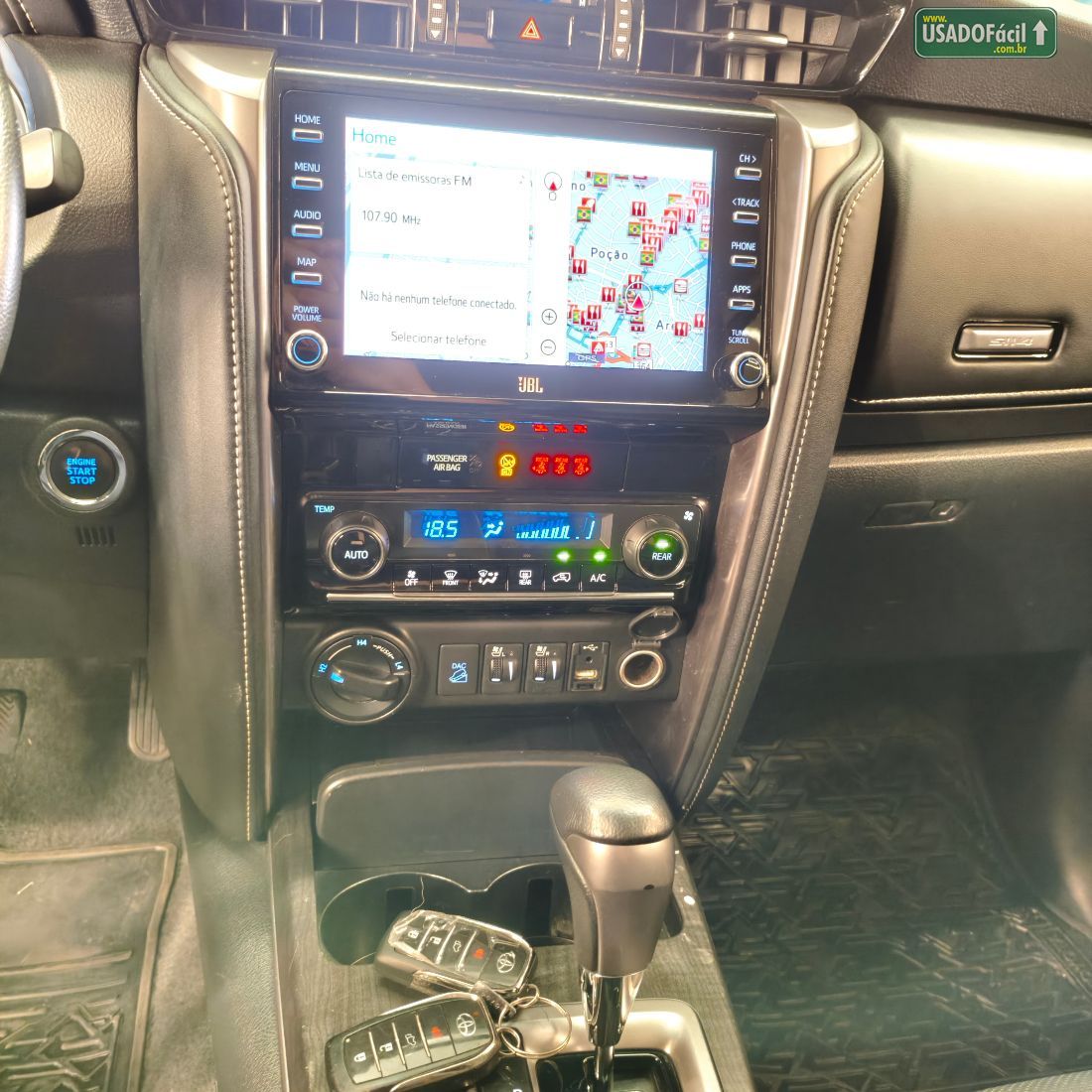 Toyota Hilux SW4 SRX 2.8 4x4 TDI Automático Diesel 2021/2021 — foto 3 de 12