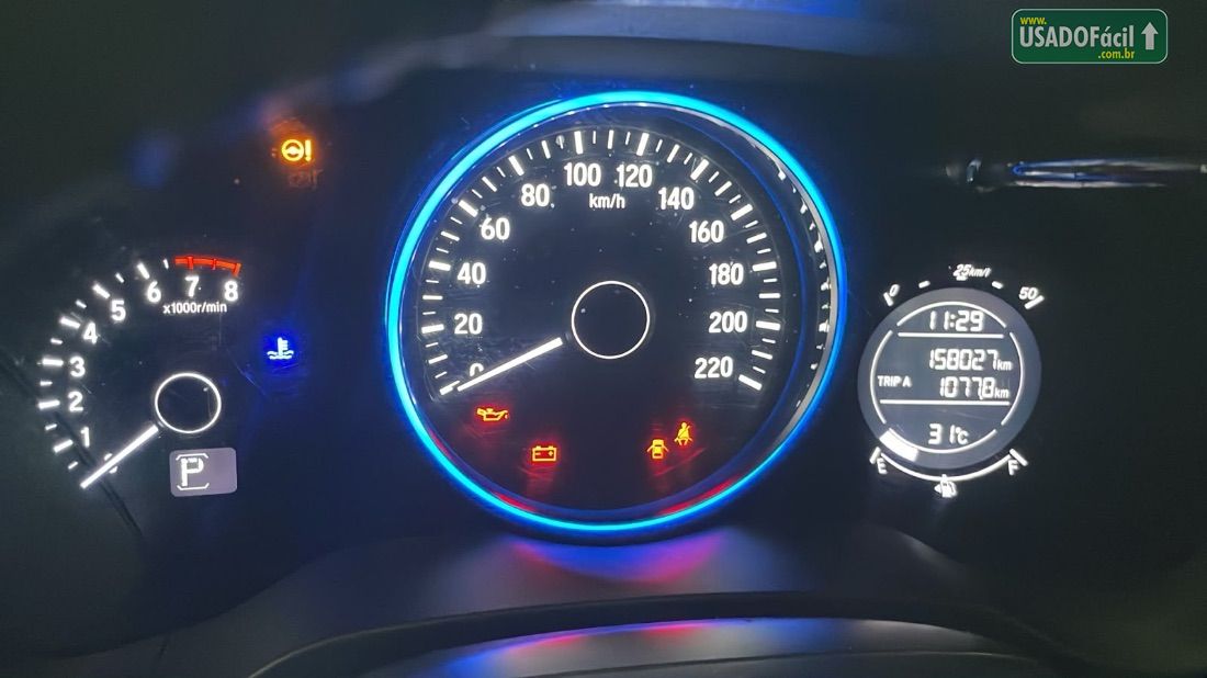 Honda HRV EX 1.8 Automático Flex 2017/2017 — foto 8 de 8