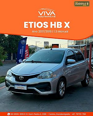 TOYOTA Etios Hatch X 1.3 Mecânico Flex