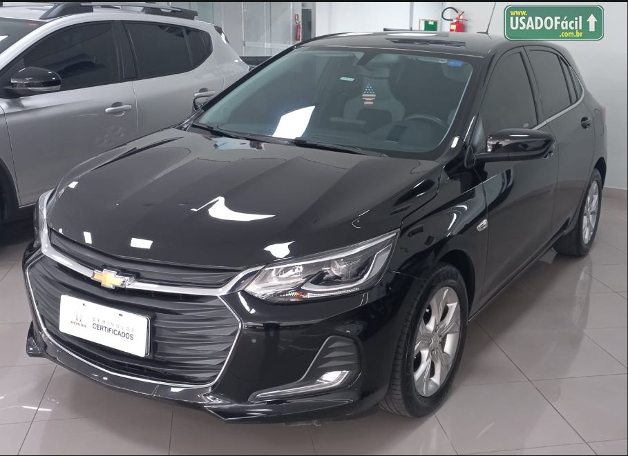 CHEVROLET/GM Onix Hatch LT 1.0 Turbo Automático Flex 2020/2021 — foto 2 de 12
