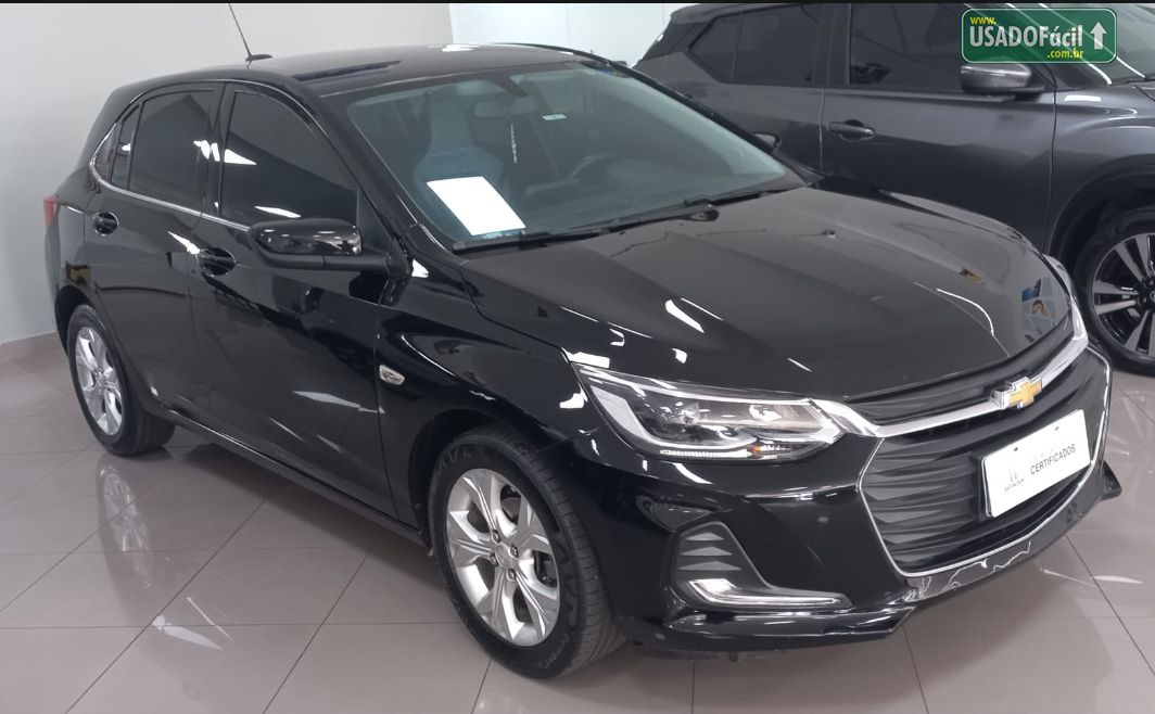 CHEVROLET/GM Onix Hatch LT 1.0 Turbo Automático Flex 2020/2021 — foto 3 de 12