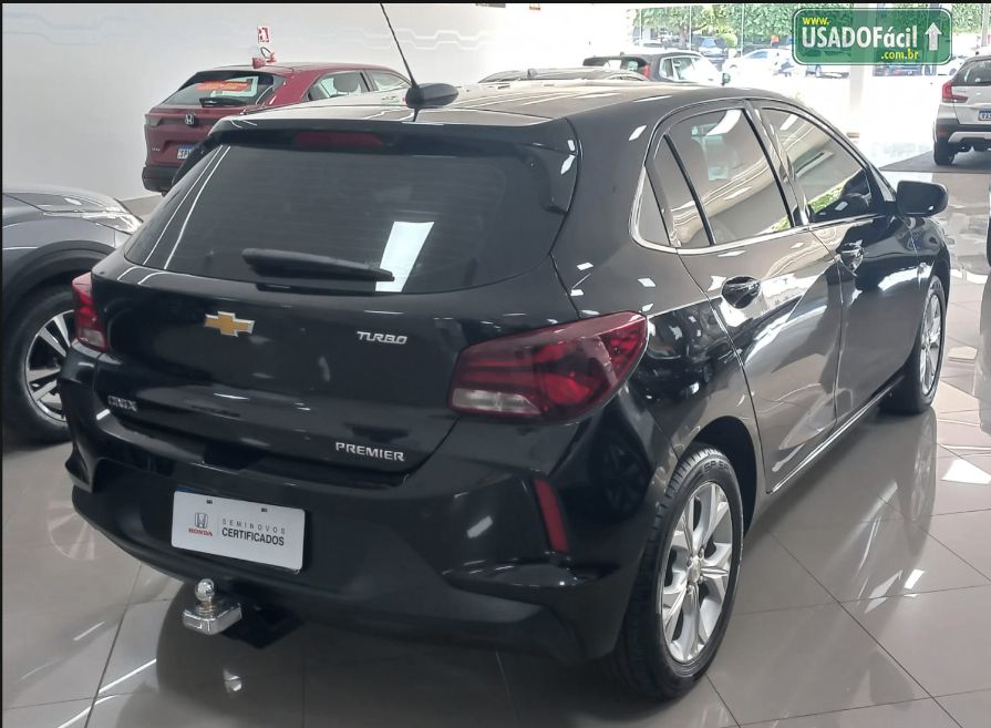 CHEVROLET/GM Onix Hatch LT 1.0 Turbo Automático Flex 2020/2021 — foto 5 de 12