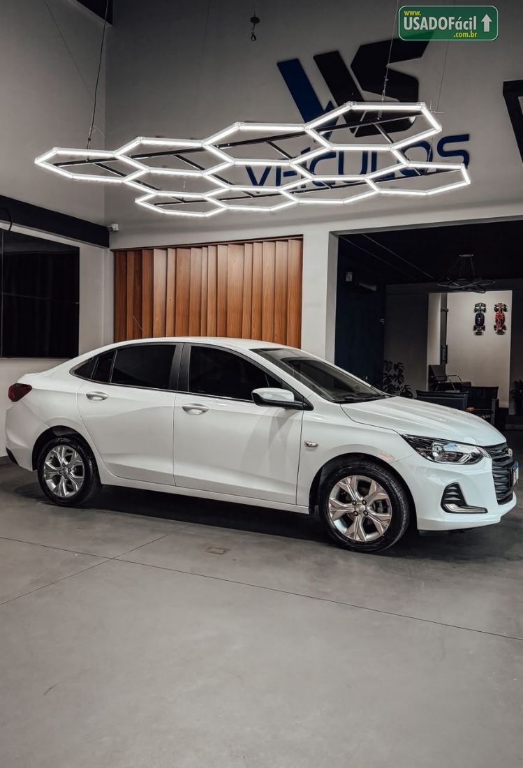CHEVROLET/GM Onix Sedan Plus LT 1.0 Mecânico Flex 2021/2021 — foto 4 de 12