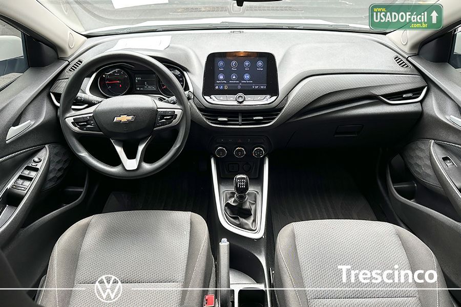 CHEVROLET/GM Onix Hatch LT 1.0 Mecânico Flex 2023/2024 — foto 5 de 6