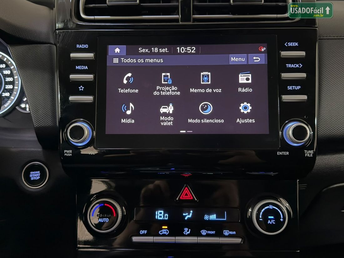 Hyundai Creta Limited 1.0 Turbo Automático Flex 2022/2022 — foto 14 de 15