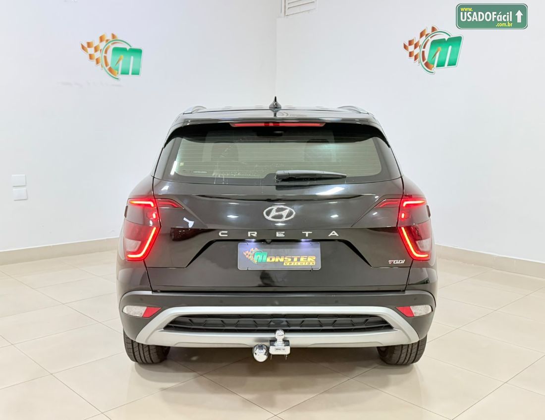 Hyundai Creta Limited 1.0 Turbo Automático Flex 2022/2022 — foto 5 de 15