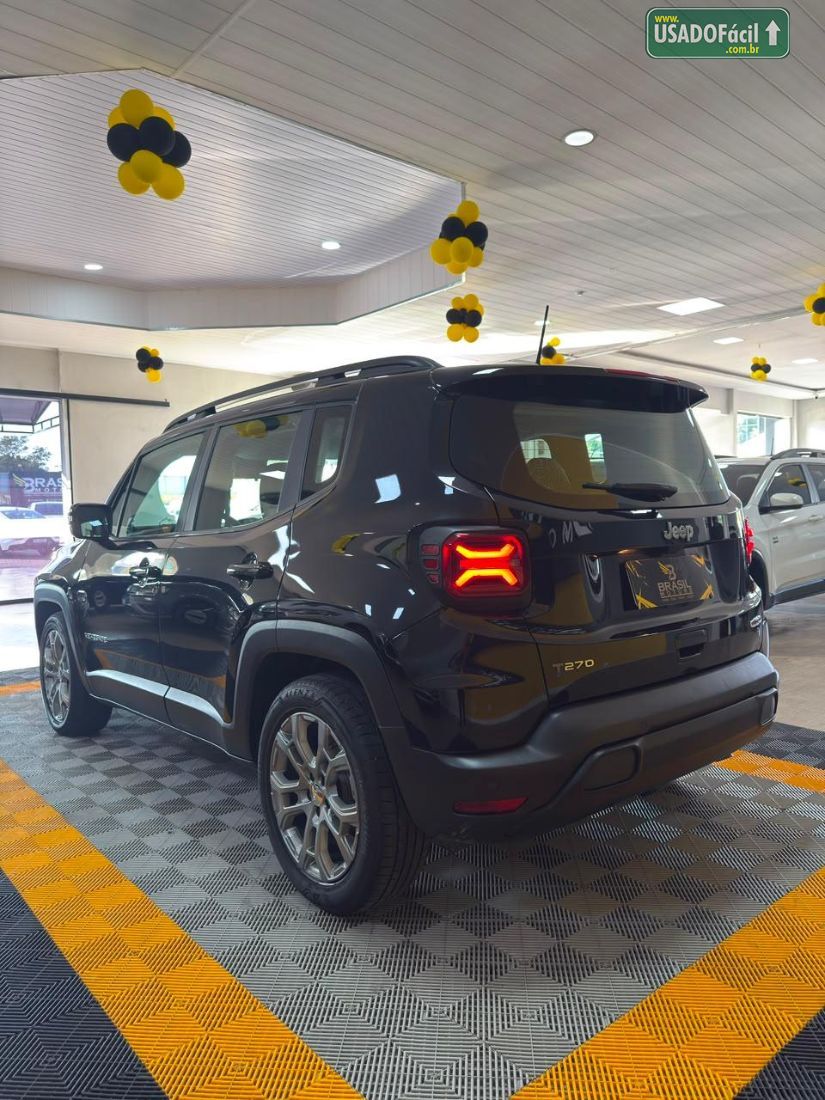 Jeep Renegade Longitude T270 1.3 Turbo 4x2 Automático Flex 2024/2025 — foto 5 de 13