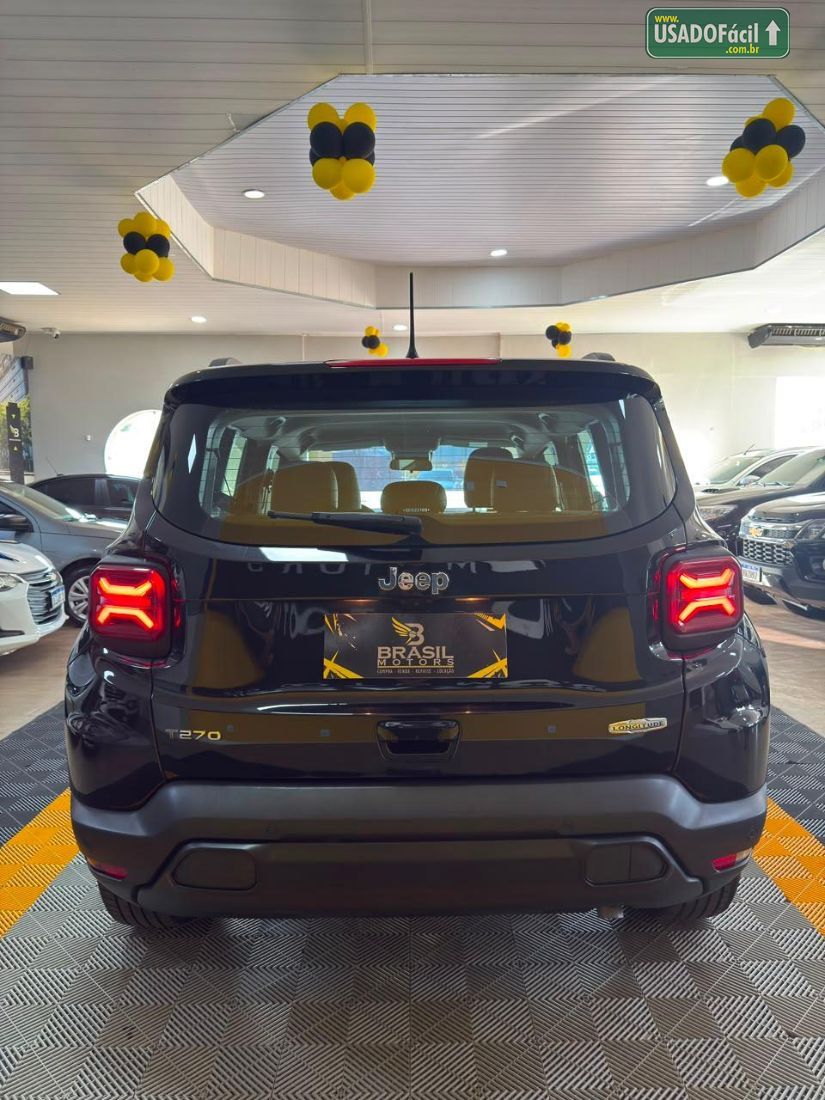 Jeep Renegade Longitude T270 1.3 Turbo 4x2 Automático Flex 2024/2025 — foto 6 de 13