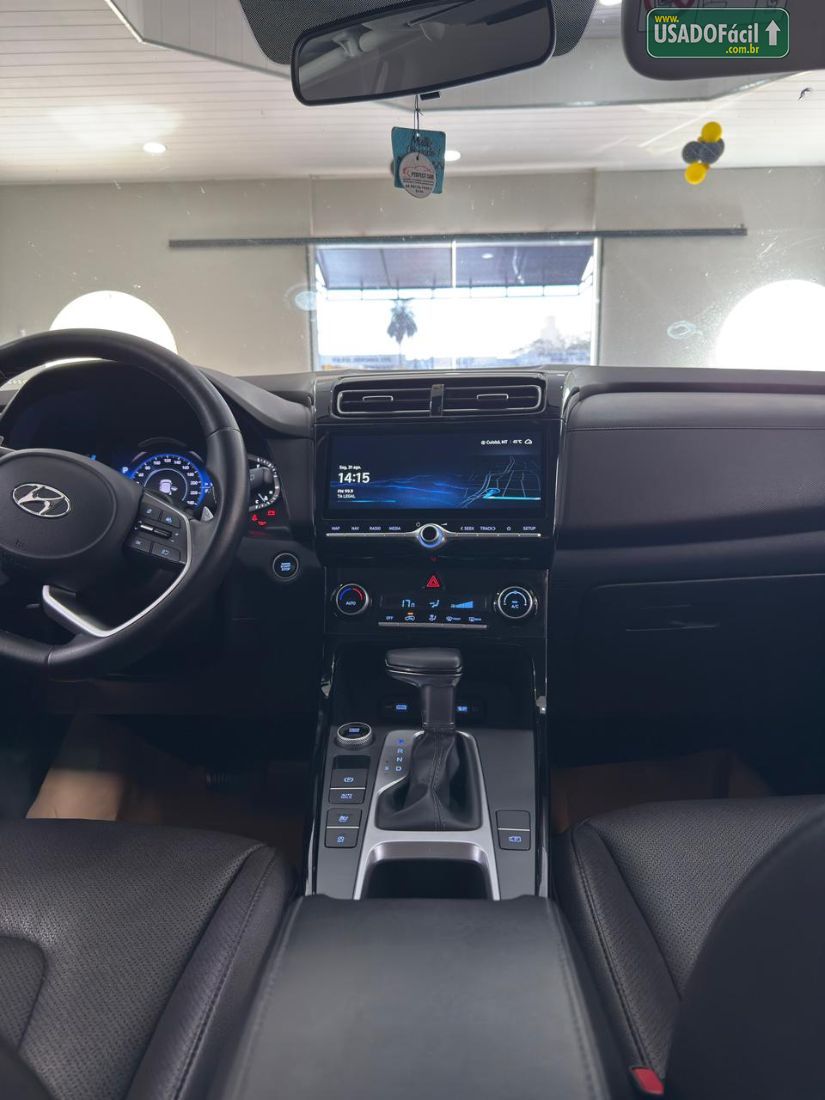 Hyundai Creta Platinum 1.0 Turbo Automático Flex 2022/2022 — foto 12 de 13